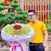 bó hoa bằng tiền 100k