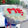 bó hoa bằng tiền 500k chữ mẹ