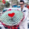 bó hoa bằng tiền 500k