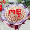 bó hoa tiền 200k chữ MẸ