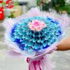 bó hoa tiền 20k pink