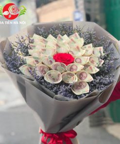 bó hoa tiền 10k