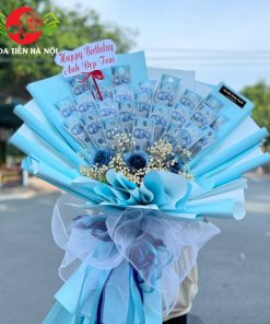 bó hoa tiền 20k dáng đứng