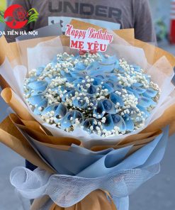 Bó hoa tiền 20k tặng mẹ