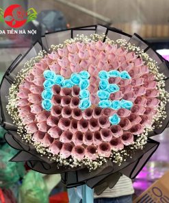 Bó hoa tiền 100 tờ 50k chữ MẸ chất