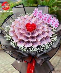 Bó hoa bằng tiền 50k định mệnh