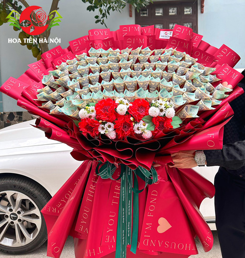 bo-hoa-tien-500k-phuong-hoang-do-dd-1 Bó hoa tiền 500k Phượng Hoàng Đỏ