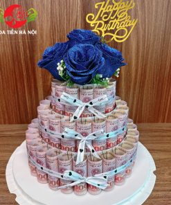 Bánh sinh nhật bằng tiền 50k mãi mãi 1 tình yêu
