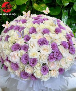 Bó hoa 220 bông hồng (Em bé của Anh)