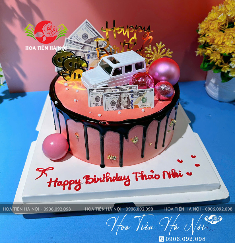 bánh sinh nhật rút tiền hà nội