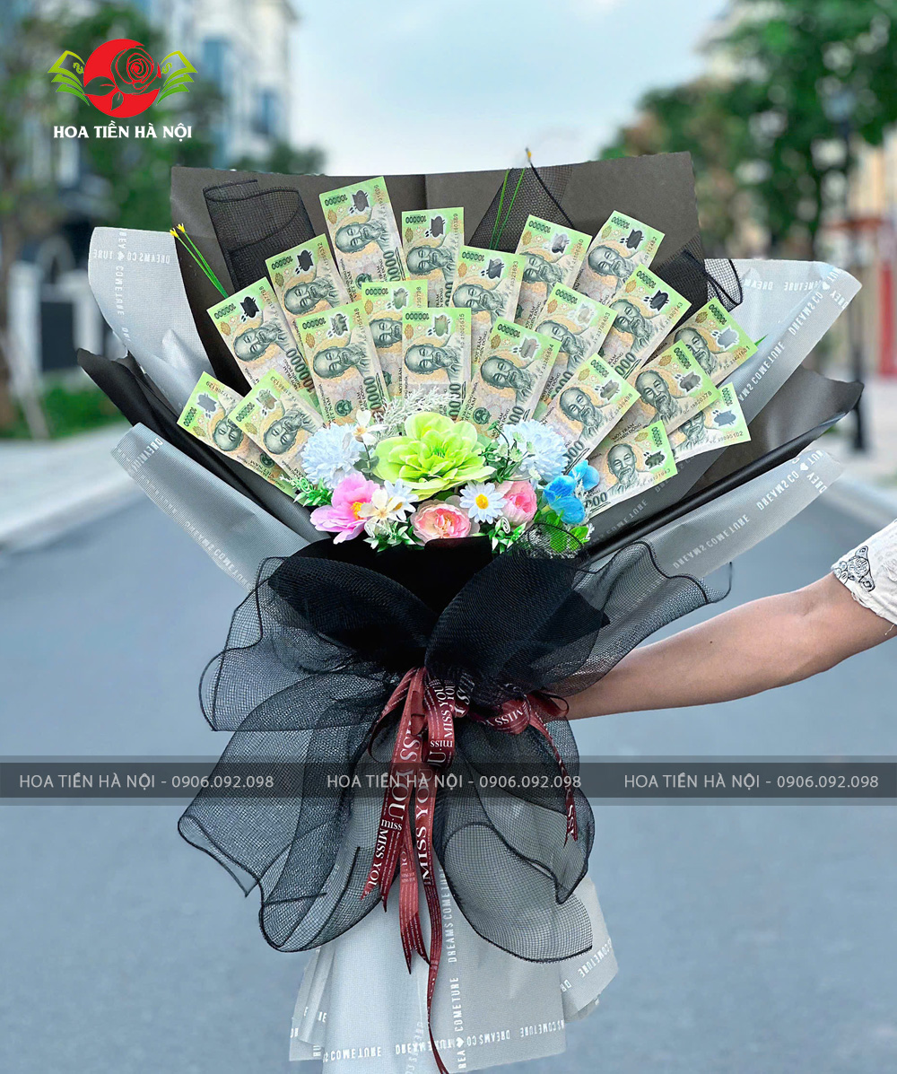 Bó hoa tiền 100k (Một đời)