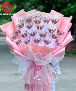 Bó hoa bướm tiền 50k