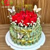 Bánh sinh nhật bằng tiền 100k (có rút tiền)