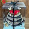 Bánh sinh nhật bằng tiền 20 triệu mệnh giá 200k