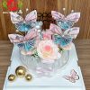 Khuôn bánh đút tiền 1 tầng mix hồ điệp