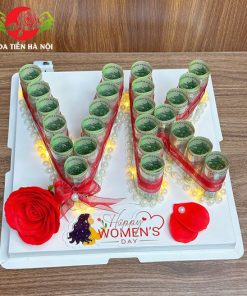 Bánh sinh nhật bằng tiền chữ VK
