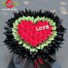 Bó hoa tiền 100k trái tim chữ LOVE