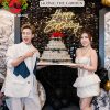 Bánh sinh nhật 7 tầng 280 tờ tiền 100k