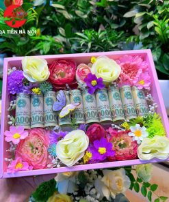 Hộp quà tặng 10 tờ tiền hoa anh túc