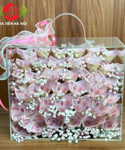 Vali tiền quà tặng 50k 40 tờ tiền